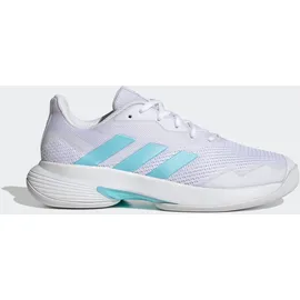 adidas CourtJam Control Tennisschuh Cloud White / Bliss Blue / Cloud White 39 1/3
