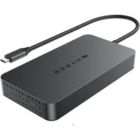 Hyper HyperDrive 7-Port USB-C Hub, schwarz, USB-C 3.1 [Stecker] (HD7002GL)