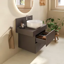 Duravit Balcoon 80x55x37cm, 1 AS Beck. mitt, braun ma
