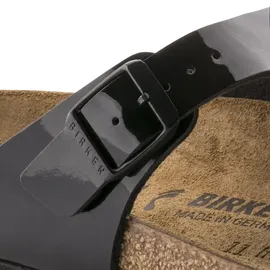 Birkenstock Gizeh Birko-Flor Lack schwarz lack 40