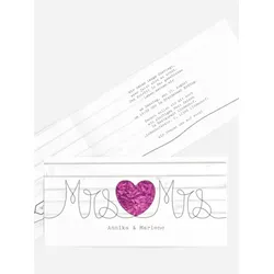 Einladungen zur Hochzeit selbst gestalten mit Spruch und Fotos im Onlinedesigner bei Meine-Kartenmanufaktur.de