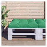 vidaXL Palettenkissen 80 x 80 cm Grün