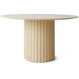 HKliving - Pillar Esstisch rund, Ø 140 cm, cream