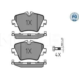 Meyle Bremsbelagsatz, Scheibenbremse