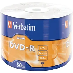 Verbatim DataLife - 50 x DVD-R - 4.7 GB (120 Min.)