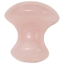 Massagestein FIRETTI "Geschenk Edelstein Farbstein Halbedelstein Walze", rosa, MassagegeräteB:3,5cm H:4cm T:1,7cm, Stein, Made in Germany - Rosenquarz, B:3,5cm H:4cm T:1,7cm