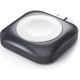 Satechi ST-TCMCAWM, Ladestation, Smartwatch, Schwarz, Silber, Weiß, Apple, 6/SE/5/4/3/2/1, Aluminium - Grau