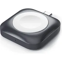 Satechi ST-TCMCAWM, Ladestation, Smartwatch, Schwarz, Silber, Weiß, Apple, 6/SE/5/4/3/2/1, Aluminium - Grau