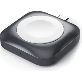 Satechi ST-TCMCAWM, Ladestation, Smartwatch, Schwarz, Silber, Weiß, Apple, 6/SE/5/4/3/2/1, Aluminium - Grau