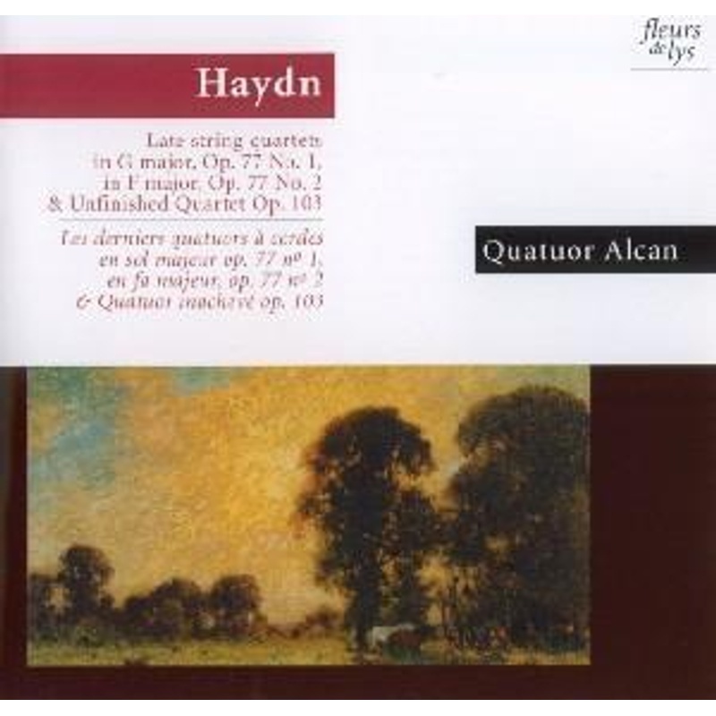 Späte Streichquartette - Quatuor Alcan. (CD)