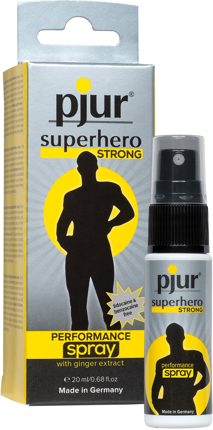Pjur Superhero Strong Performance Spray - Klar - Klar