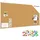 ALLboards Pinnwand 240 x 120 cm Braun