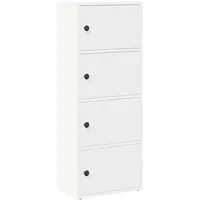 vidaXL Bücherregal 40 x 24 x 102 cm Weiß