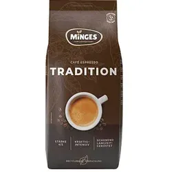 MINGES Café Espresso Tradition Kaffeebohnen, Arabica- und Robustabohnen kräftig, 2,4 kg