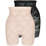 SASSA Functional Lace Miederhose 2 St. Beige/Schwarz 95