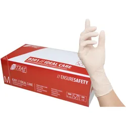 NITRAS® Einmalhandschuhe IDEAL CARE M weiß