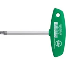 Wiha Stiftschlüssel mit Quergriff TORX® MagicSpring® mattverchromt T30 x 100 mm