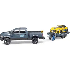 Bruder 02504 RAM 2500 Power Wagon und Bruder Roadster Racing Team