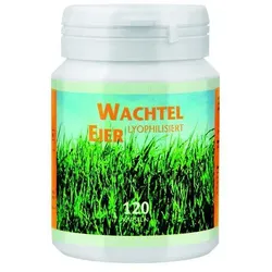 Wachteleier Lyophilisiert Supplementa 120 ST