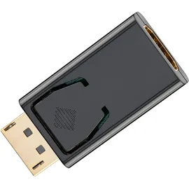 goobay 51719 Displayport-Adapter 19-pol.HDMI-Buchse / 20-pol.DP-Stecker
