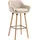 TPFLiving Barhocker 55 x 99 x 46 cm Creme