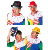 Clownshut, Melone mit Punkten, Schwarz