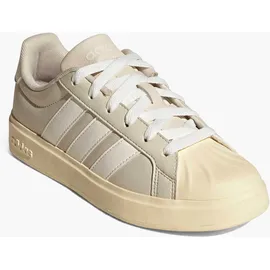 adidas Street Talk Kinder Beige/Grau/Weiß 38