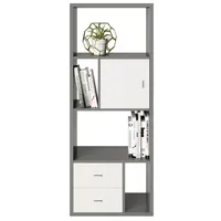 Phoenix Fortuna Raumteiler 58 x 34 x 146,6 cm Grau