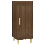 vidaXL Sideboard Braun Eichen-Optik 34,5x34x90 cm Holzwerkstoff