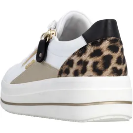 remonte Sneaker Damen Weiß/Gold 42