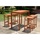 Garden Pleasure Palmdale Gartentisch 120 x 60 x 100 cm braun