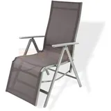 DEMA Corona Gartenstuhl 55 x 78 x 108 cm grau klappbar
