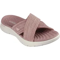 SKECHERS Damen O-t-g Womens GO Walk Flex Sandale Impressed, Mauve Textil, 38 EU