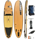 Light Board Corp Light MFT Freeride Wood Series 10 ́8“ SUP Wood - braun