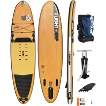 Light Board Corp Light MFT Freeride Wood Series 10 ́8“ SUP Wood - braun