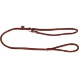 Kerbl Rundleder-Schlupfleine Roma 170 cm, 8 mm, cognac