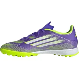 adidas F50 League TF Herren Purple Rush/Ftwr White/Lucid Lemon 44