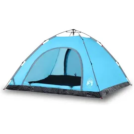 vidaXL Kuppelzelt 5 Personen Blau