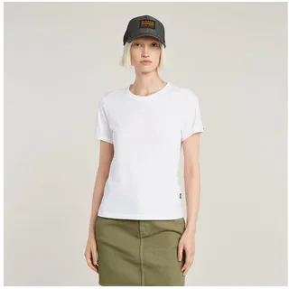 G-Star Embro G-script Logo Kurzarm-T-Shirt White M