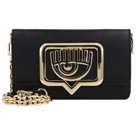 Chiara Ferragni Eyelike Clutch Polyurethan Gold/Black