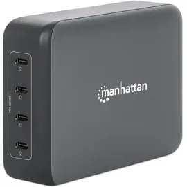 Manhattan 4-Port GaN USB PD Charging Station 240W grau