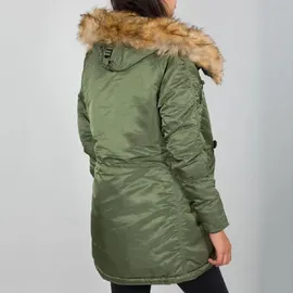 Alpha Industries N-3b Vf59 Mantel Green M