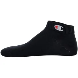Champion Basics 6er Pack Quarter Socken Schwarz 35-38
