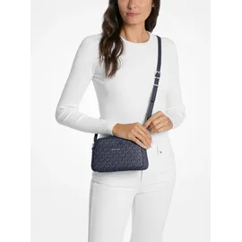 Michael Kors Jet Set Small Umhängetasche Kunstleder Blau