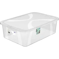 Rotho Aufbewahrungsbox Lona 57 x 39 x 17 cm 1-tlg. transparent
