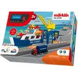 Märklin my world Frachtschiff und Hafenkran 72223 H0