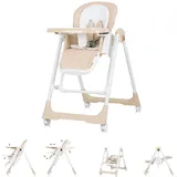 Chipolino Hochstuhl 2 in 1 Beige inkl. Babyschaukel