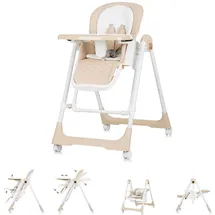 Chipolino Hochstuhl 2 in 1 Beige inkl. Babyschaukel