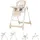 Chipolino Hochstuhl 2 in 1 Beige inkl. Babyschaukel