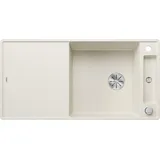 Blanco Axia III XL 6 S-F InFino reversibel mit Ablauffernbedienung softweiß inkl. Holzschneidebrett (527054)